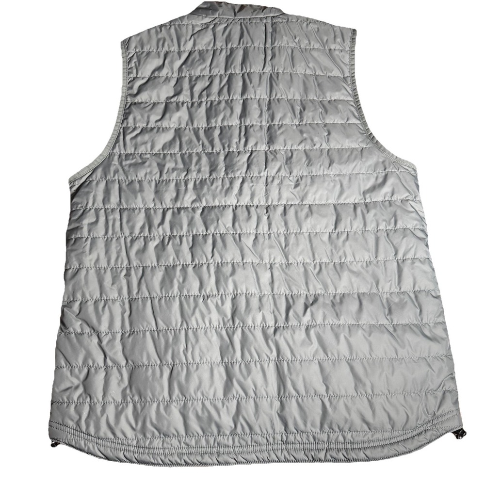 NWT Carhartt Rain Defender Quilted Puffer Gray Vest Men's Large Tall - Picture 9 of 11